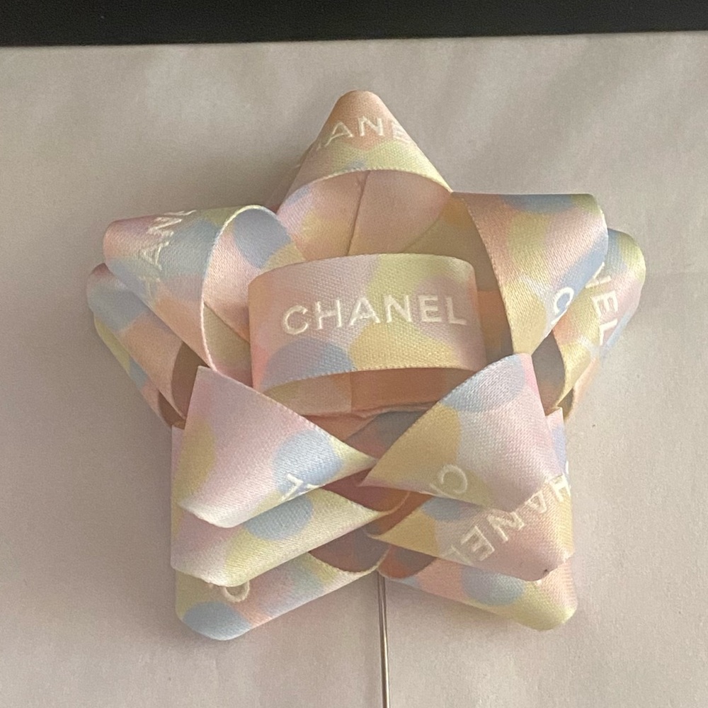 Multicolor Ribbon Bow Brooch Pin - Picture 4 of 8
